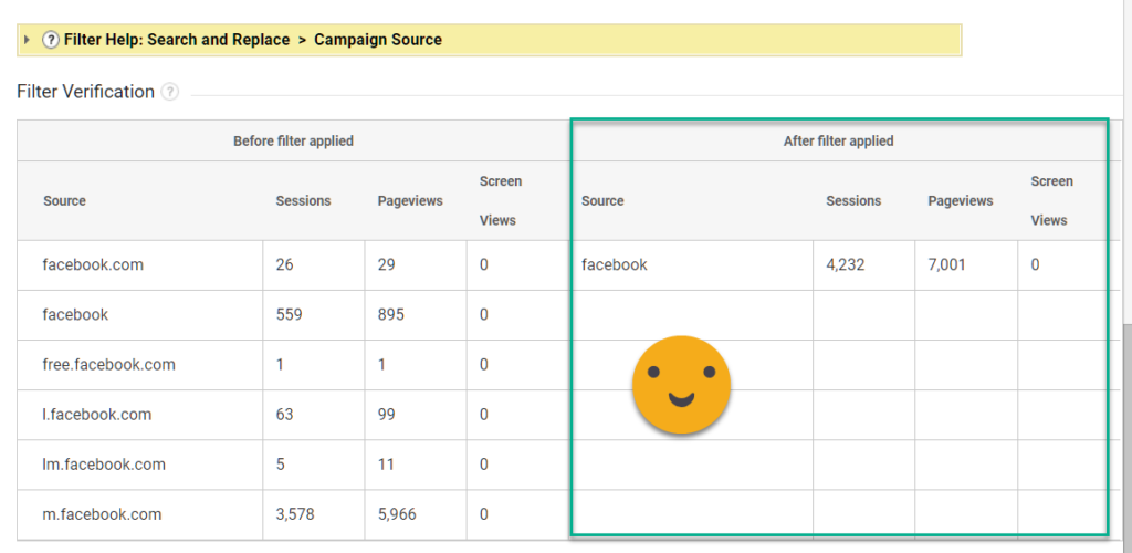 merapikan data source facebook di google analytics