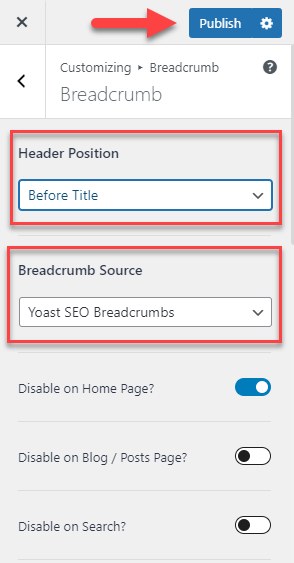cara membuat breadcrumb di website wordpress