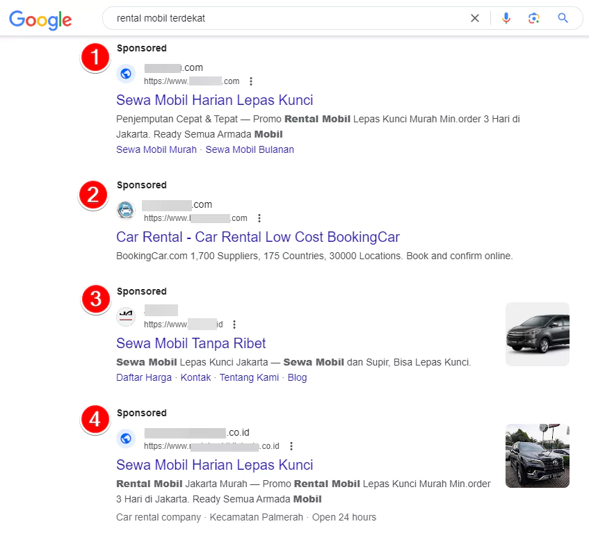 kata-kata promosi rental mobil contoh 1-4